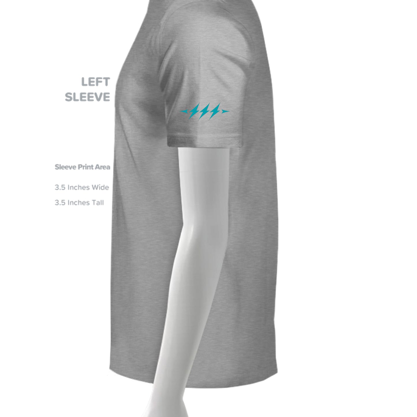 DARK HTHR GRAY - 6610 - SLEEVE_LEFT